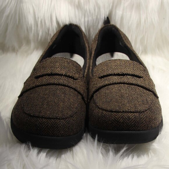 CLOUDSTEPPERS by Clarks Slip-On Loafers Sillian 2.0 Hope Brown Tweed Size 11 M - Picture 5 of 12